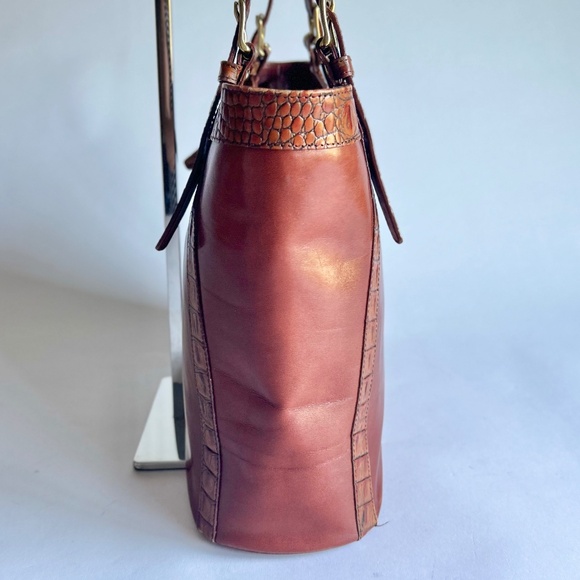 Brahmin Tan Brown Leather Handbag Shoulder Bag - Picture 4 of 15